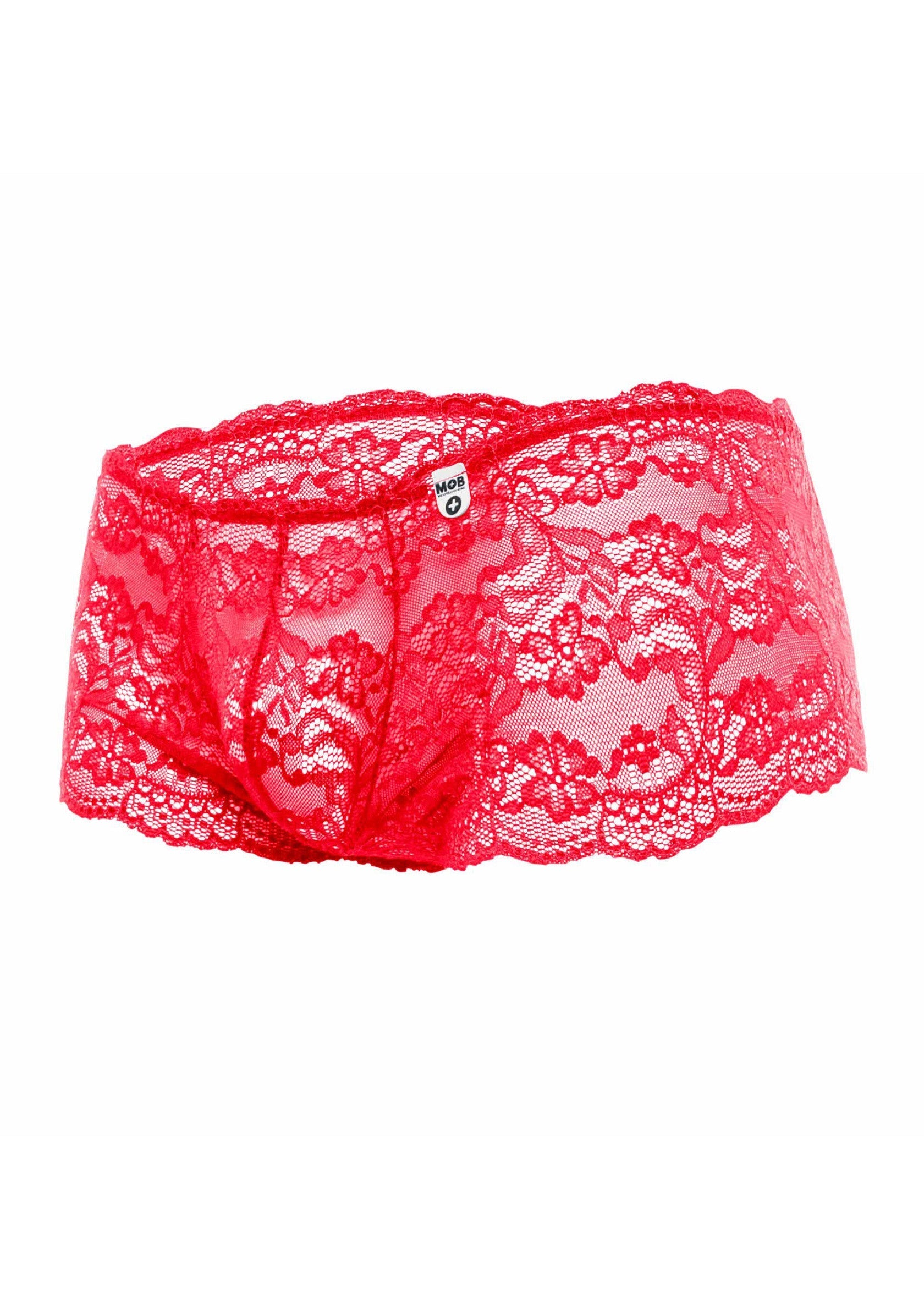 Rose Lace Boy Short