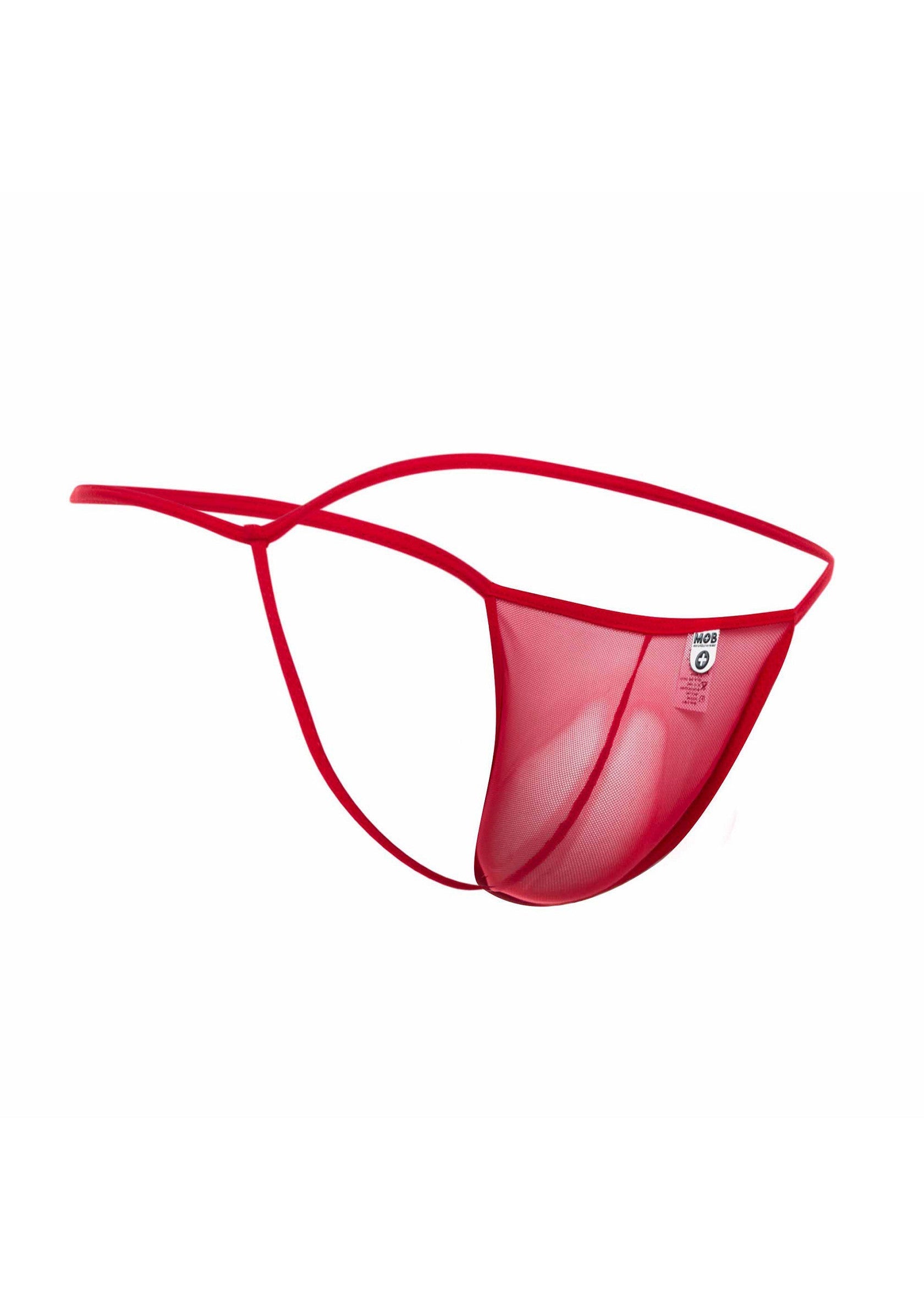 MOB Sheer T-Back Thong
