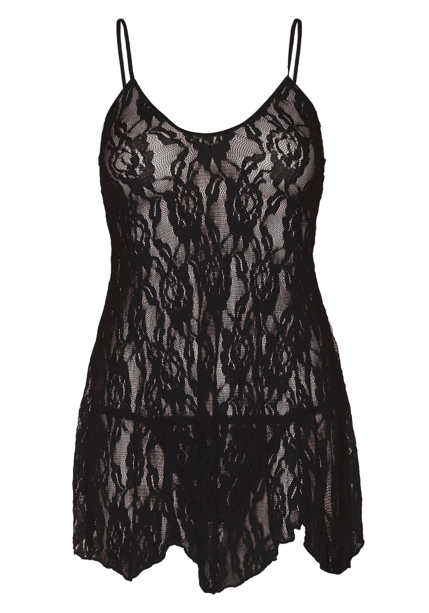 Rose Lace Flair Chemise