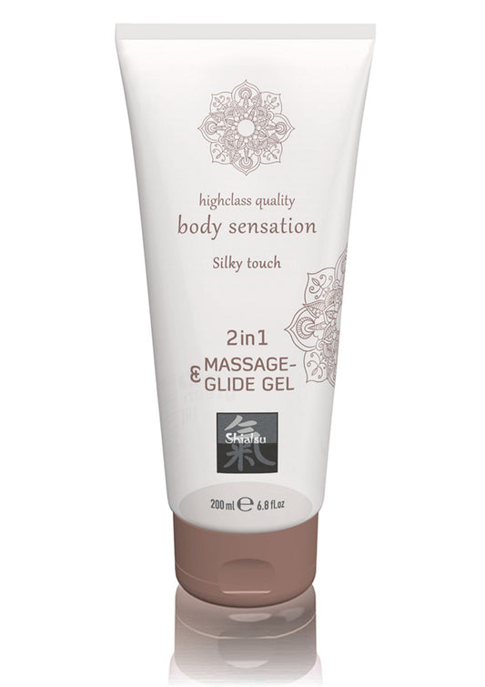 Shiatsu 2 in 1 Massage & Glide Gel
