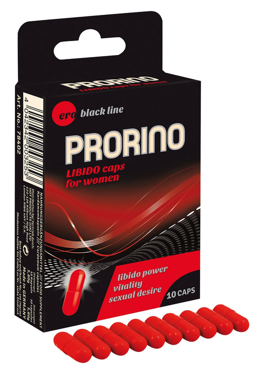 Prorino Libido Caps For Women 10 pcs