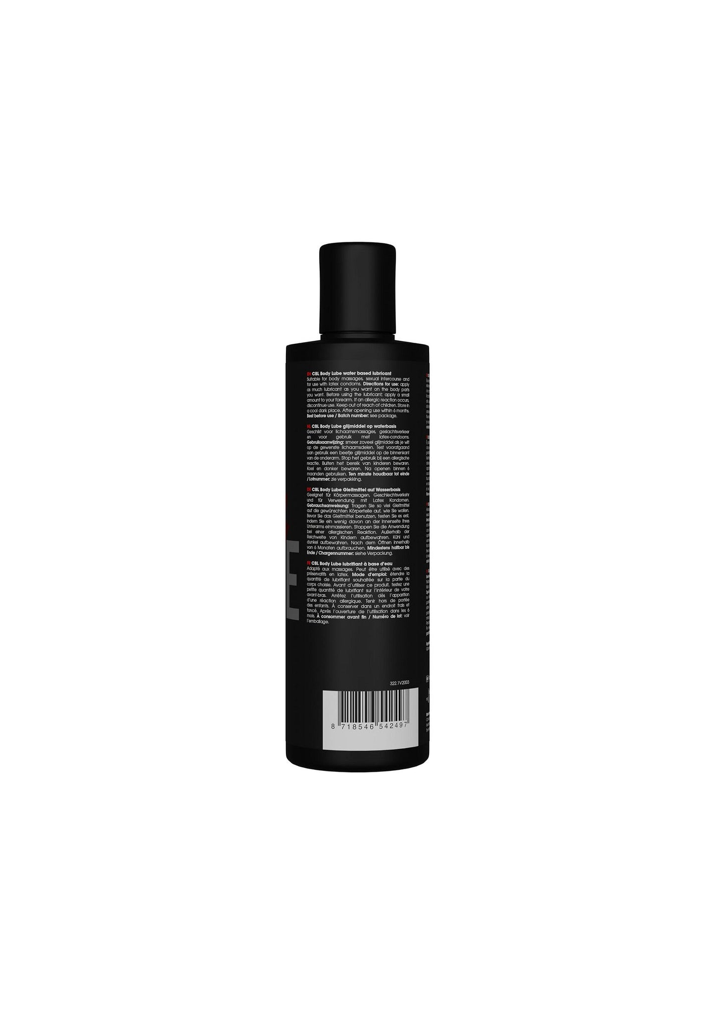 CBL Body Lube Waterbased 250 ml