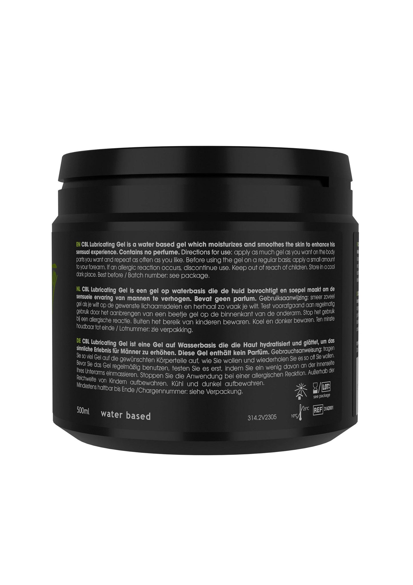 Lubricating Gel Fists 500 ml