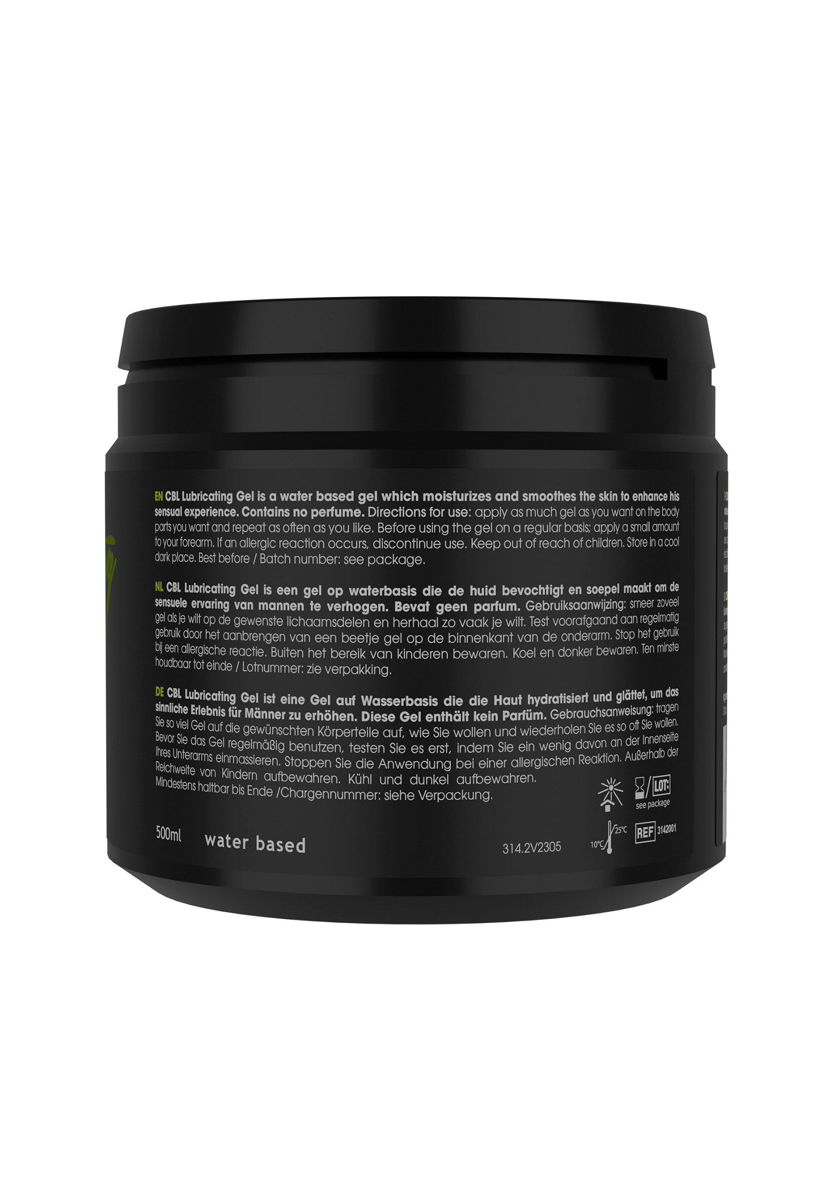 Lubricating Gel Fists 500 ml