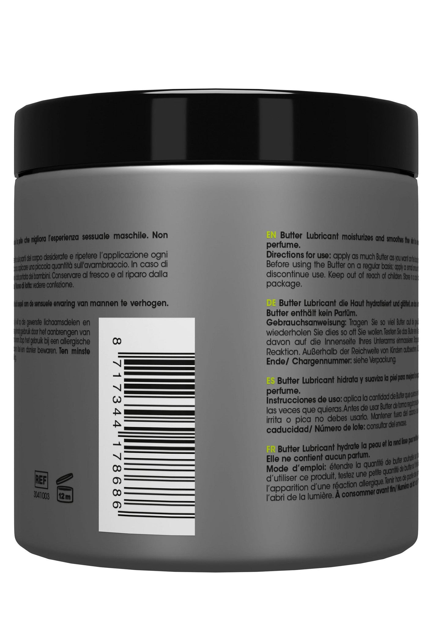 Male Butter Lube 250 ml