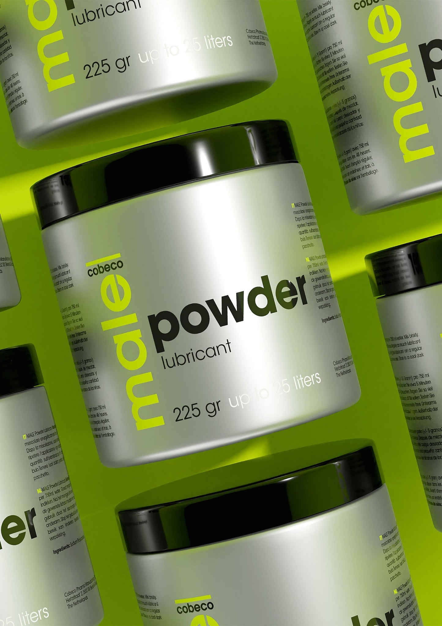 Male Powder Lubricant 225 ml