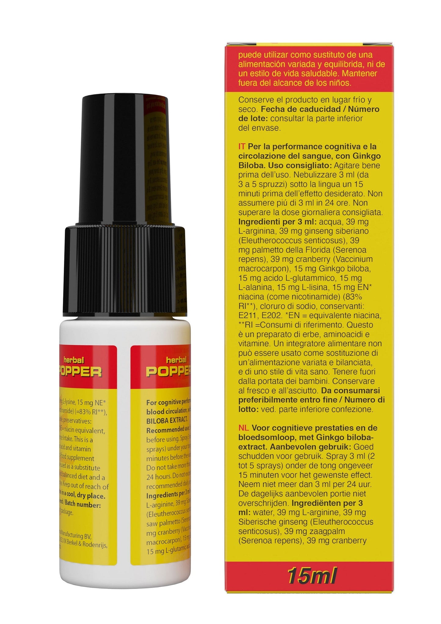 Rush Herbal Popper 15 ml
