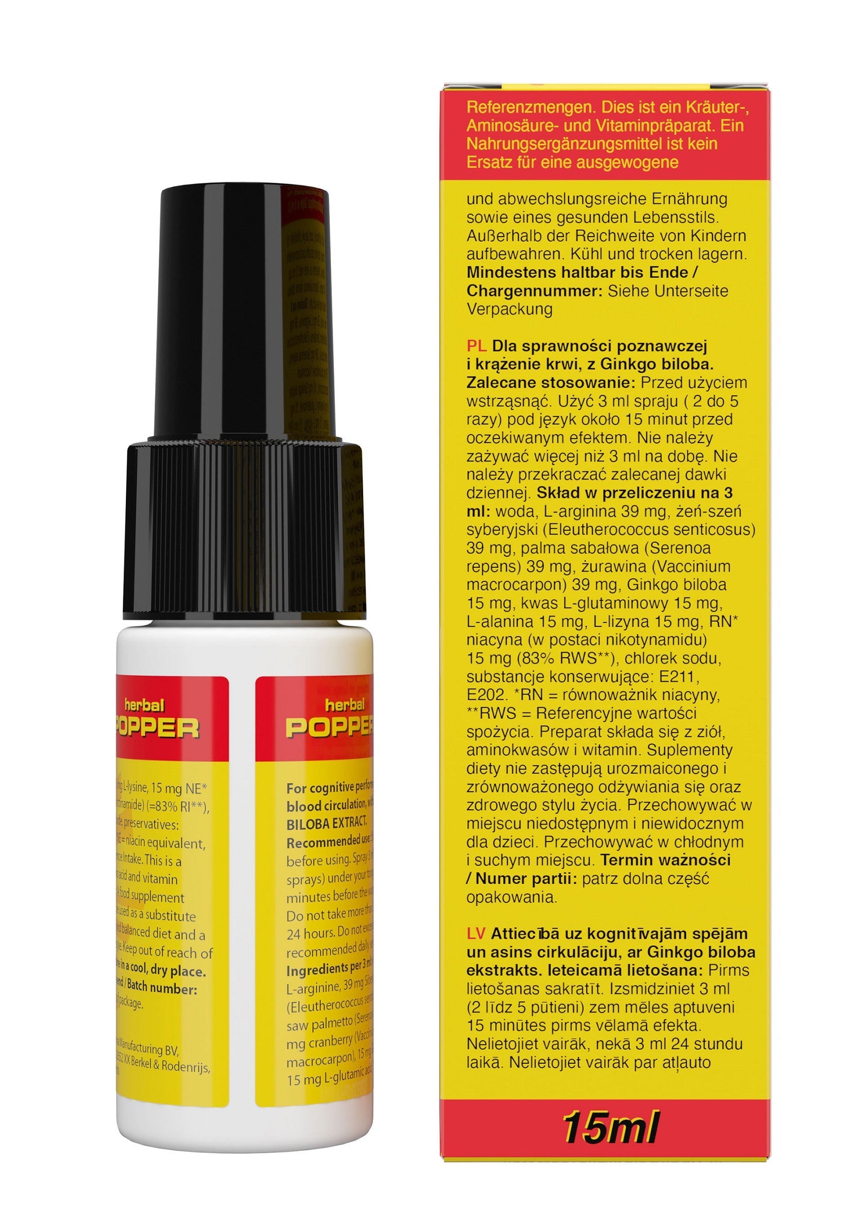 Rush Herbal Popper 15 ml
