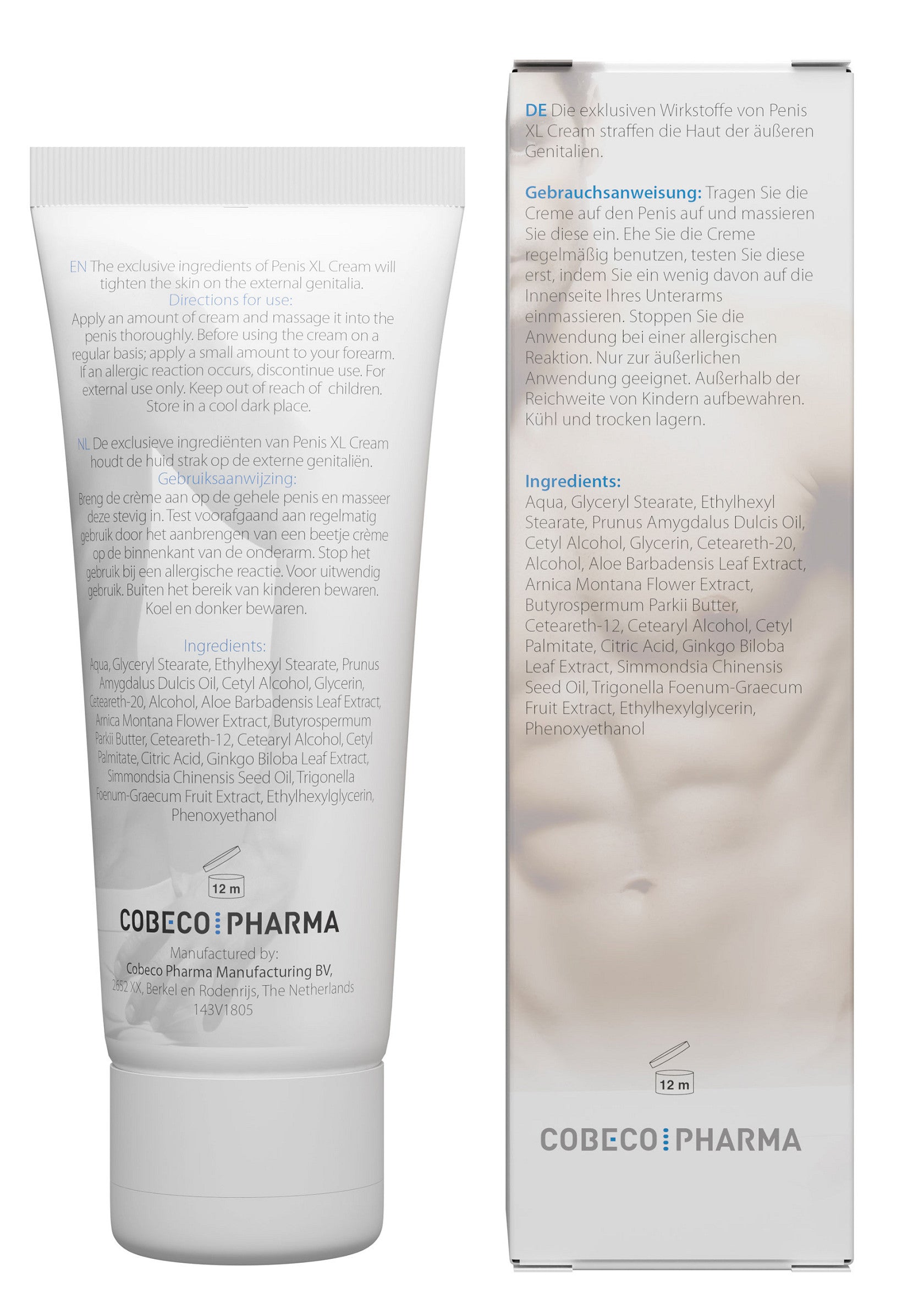 Penis XL Cream Erection Cream 50 ml