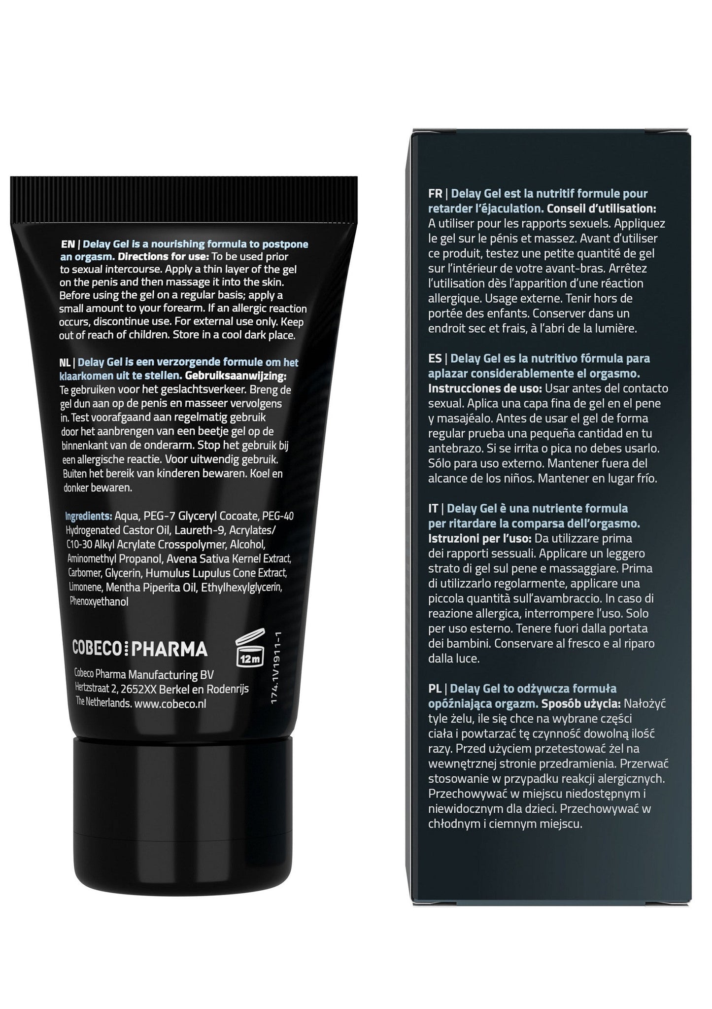 CoolMann Delay Gel 40 ml