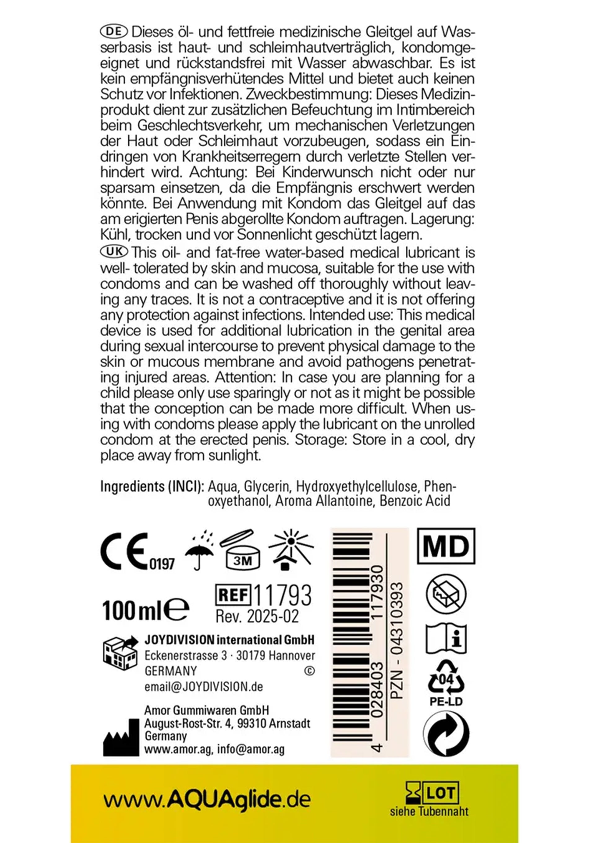 Aquaglide 100 ml