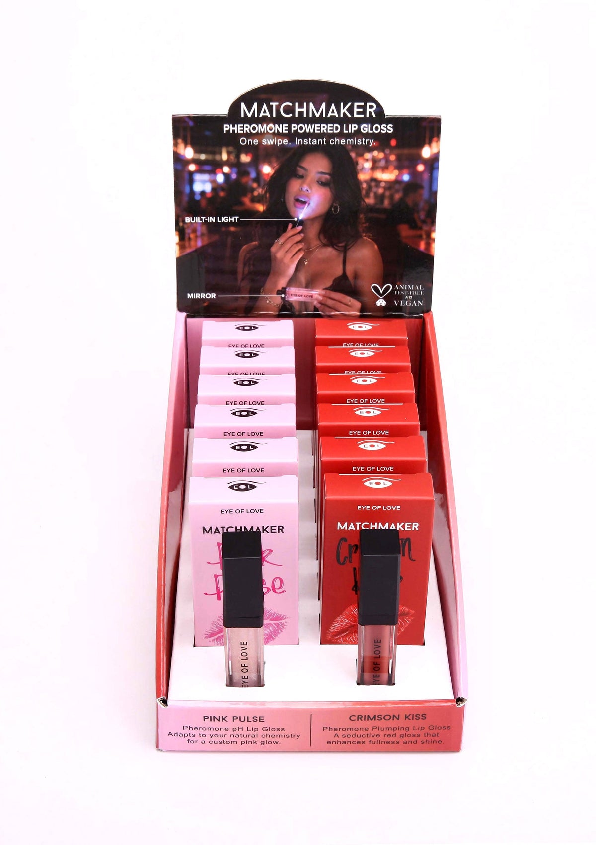 Matchmaker Lip Gloss Display 12pc