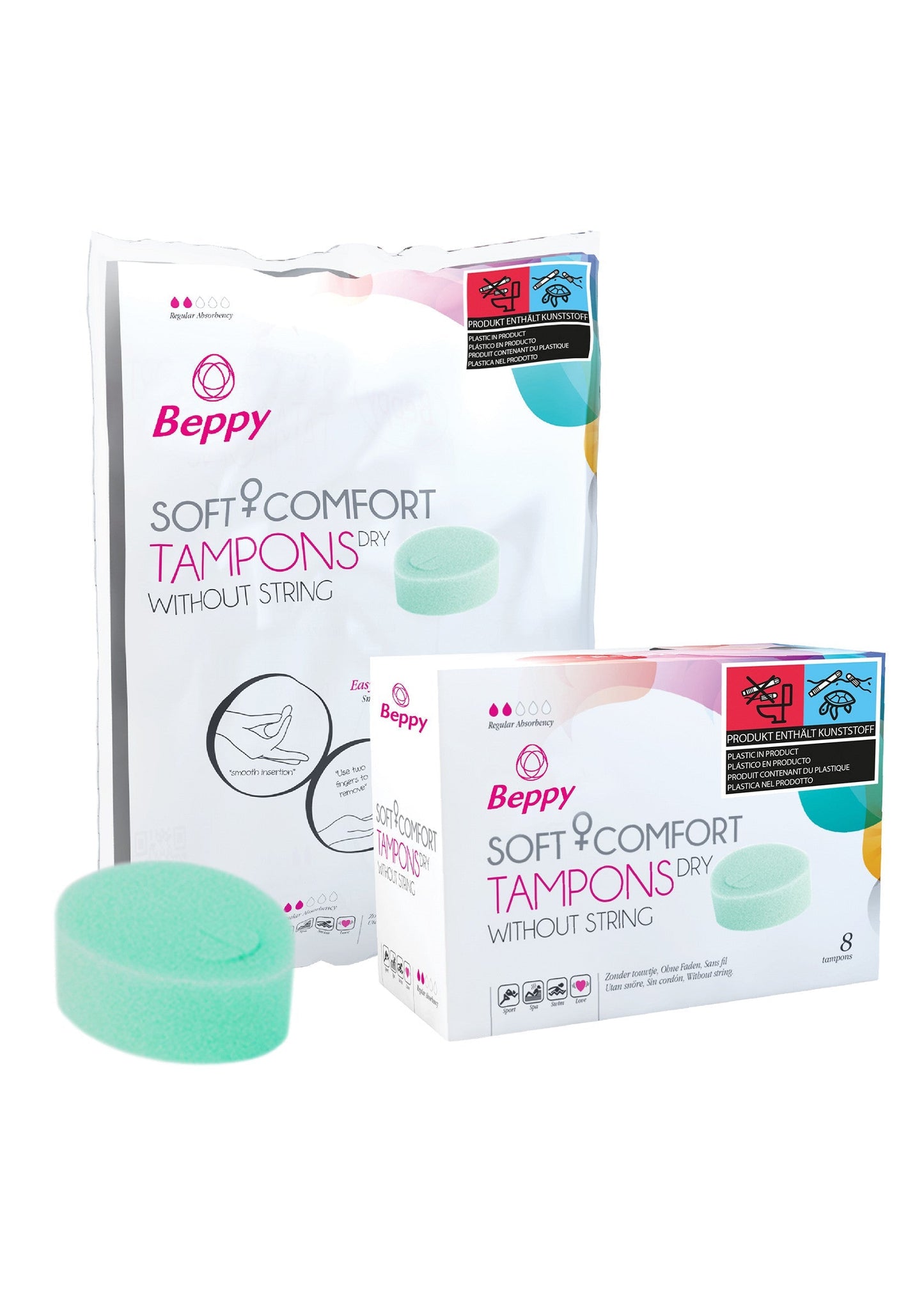 Soft & Comfort Dry 8 pcs