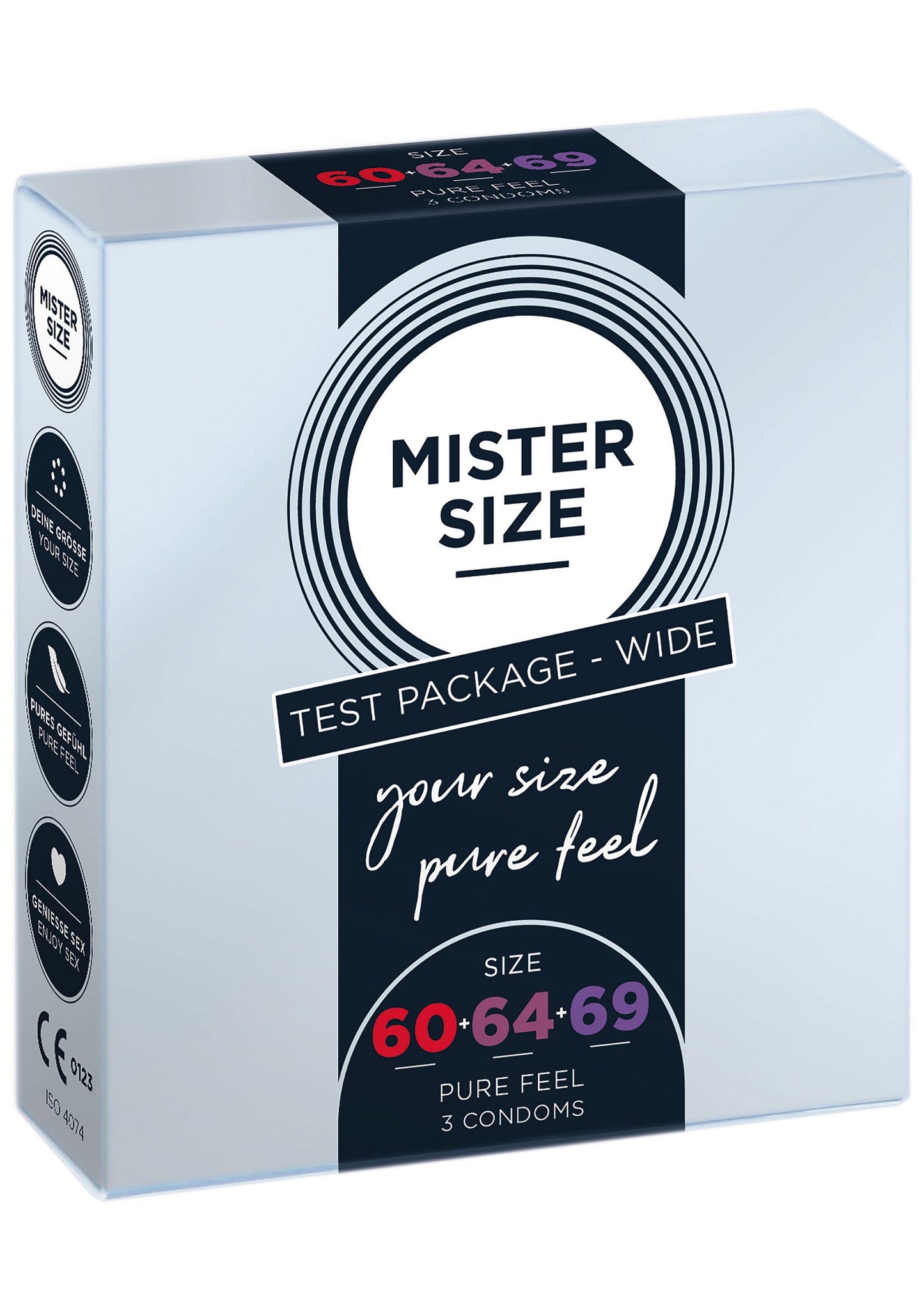 MISTER SIZE 60-64-69mm 3-pack