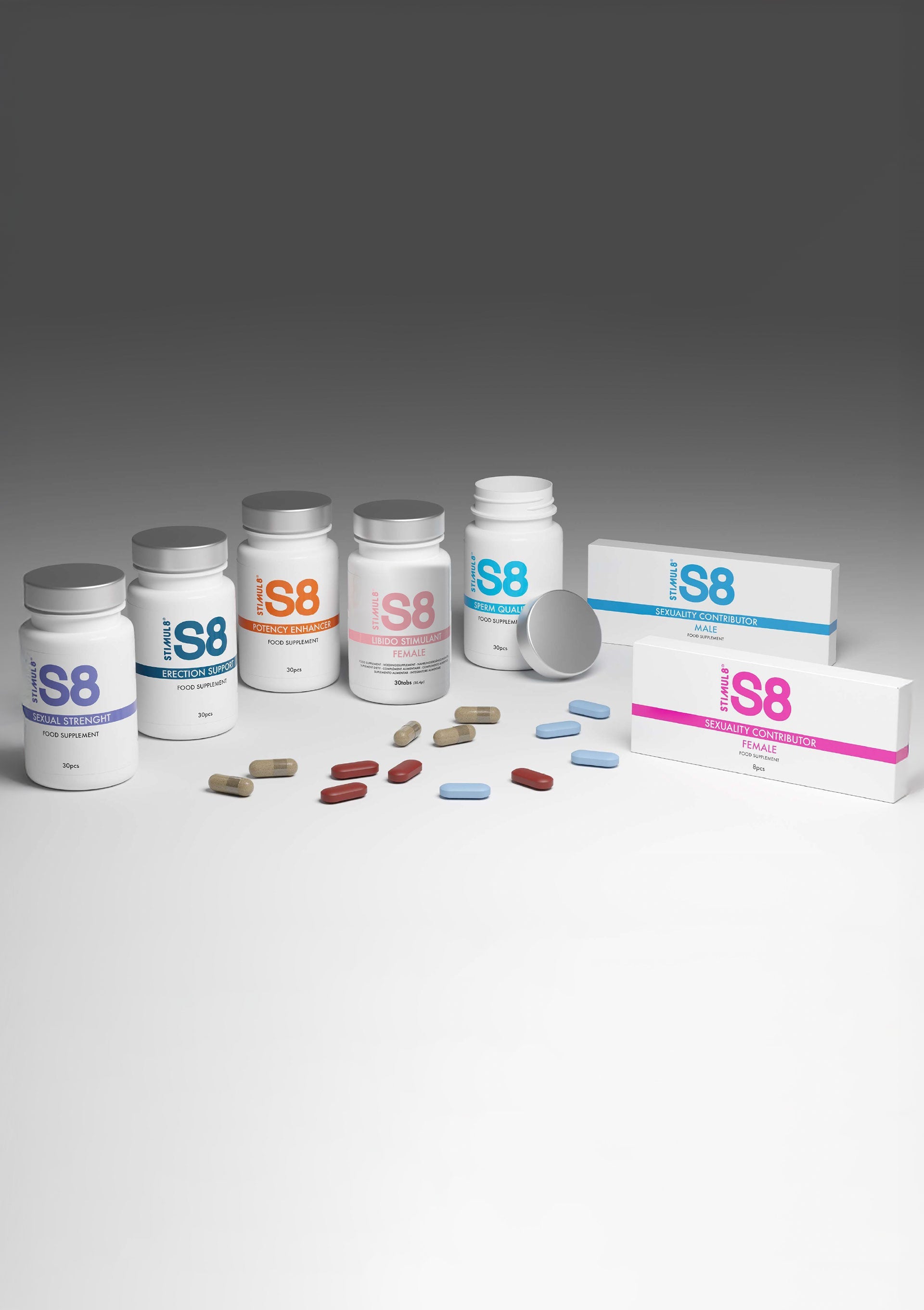 S8 Sexual Strength Tabs 30 pcs