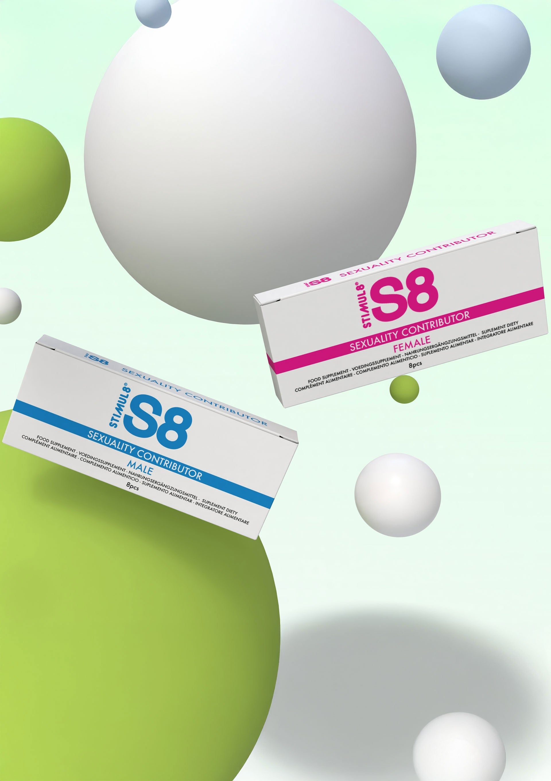S8 Sexuality Male Tabs 8 pcs