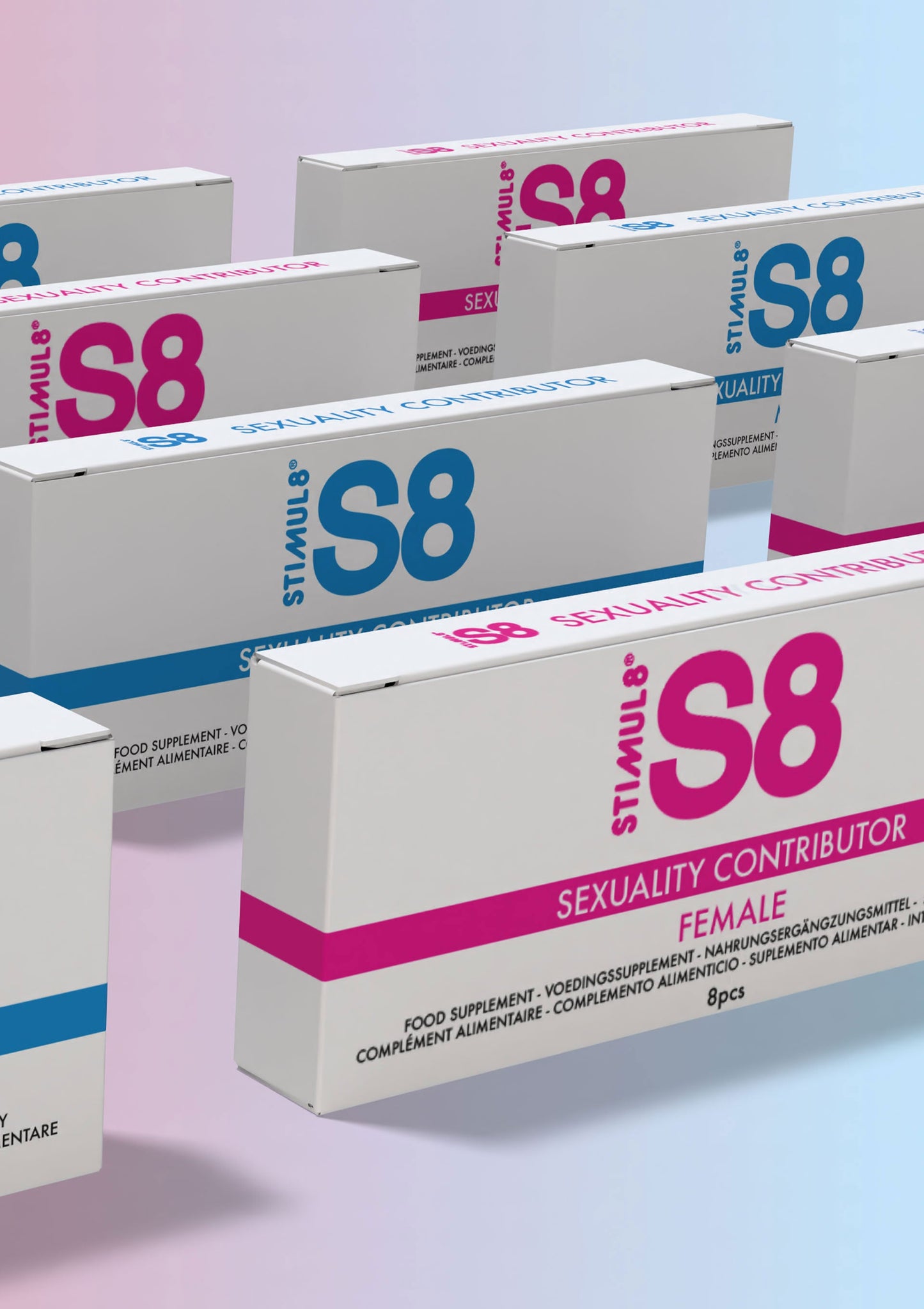 S8 Sexuality Female Tabs 8 pcs